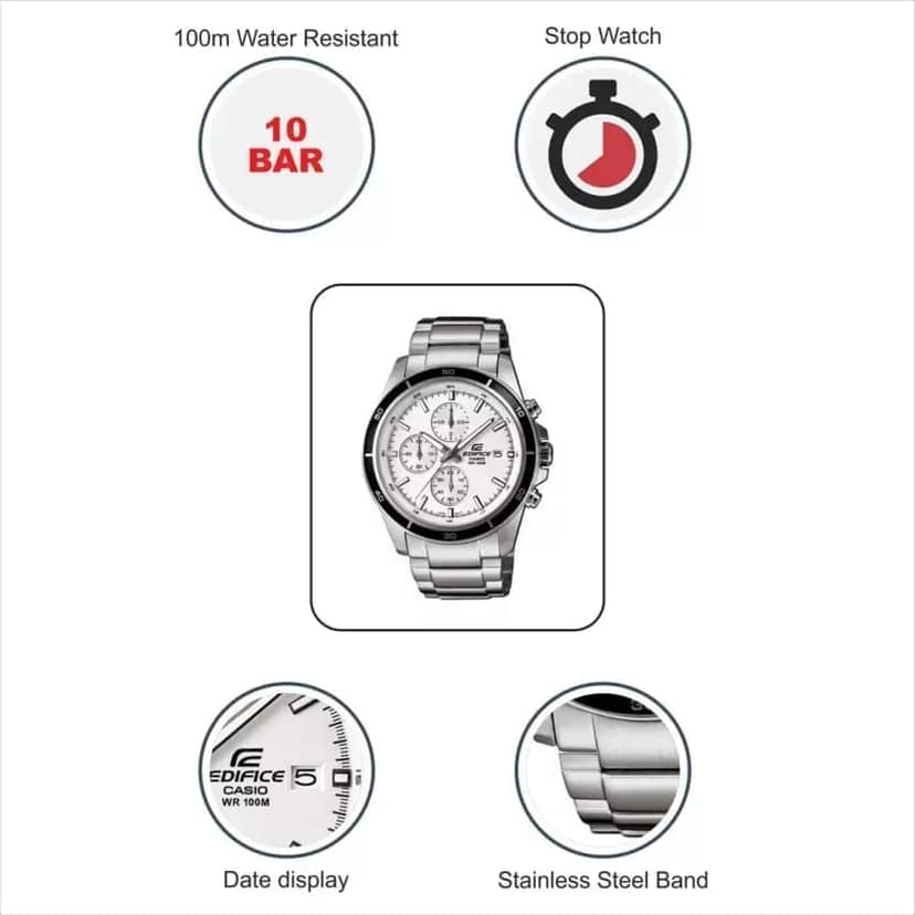 Edifice ( EFR-526D-7AVUDF ) Analog Watch - For Men EX095