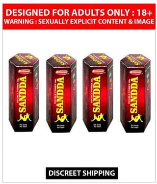 4 x 15 ml Double Power Sanda Oil For Men