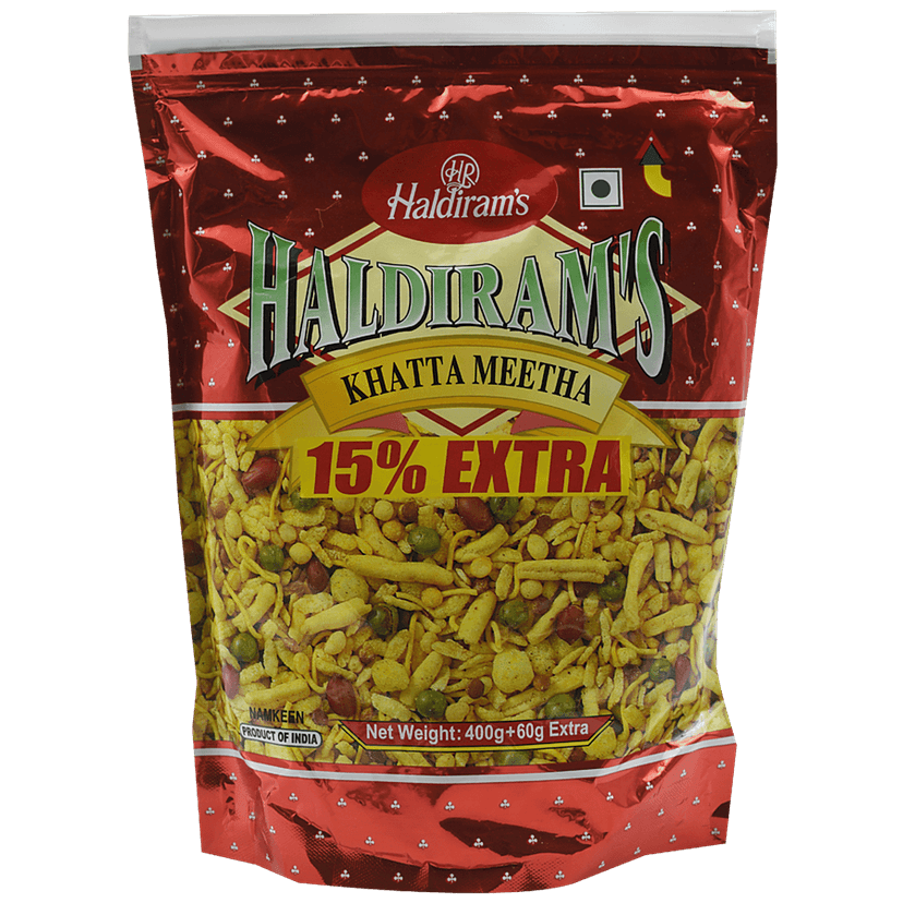 Haldiram's Khatha Meetha Namkeen, 400 G Pouch