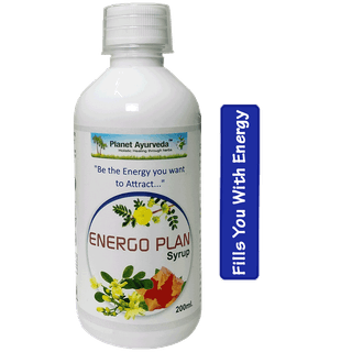 Planet Ayurveda Energo Plan Syrup [Pack of 3] - 200ml - Be the Energy You Want to Attract