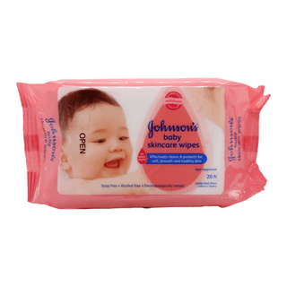 Johnson's Baby Skin Care Wipes 20 Pcs