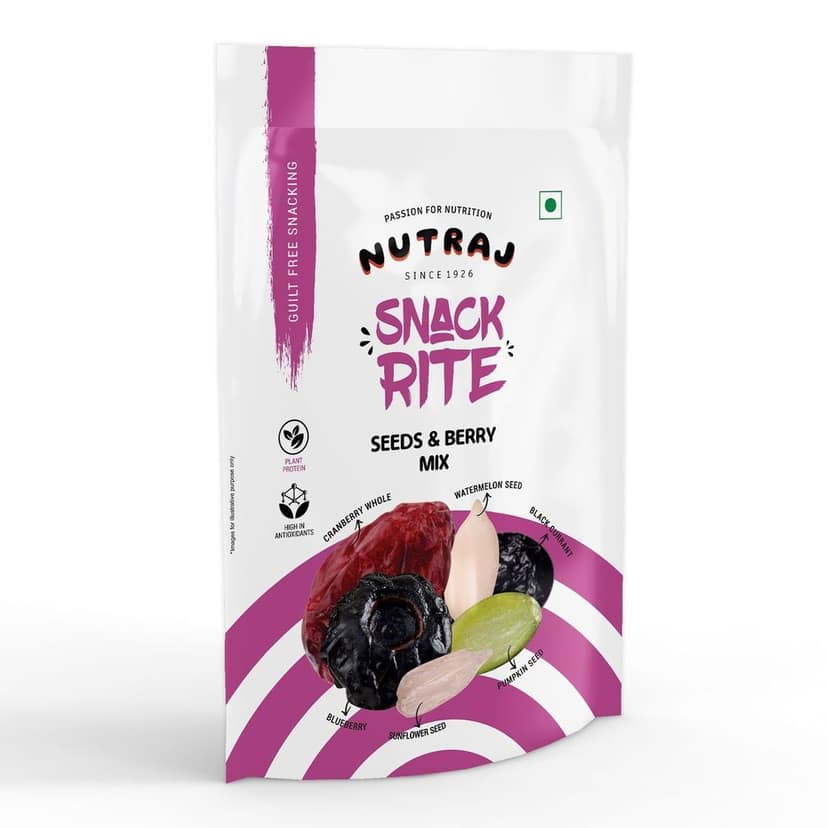 Nutraj Snackrite Seeds & Berry Mix 150g view 3