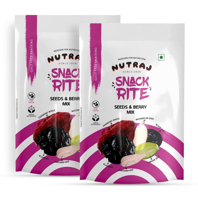 Nutraj Snackrite Seeds & Berry Mix 150g view 7