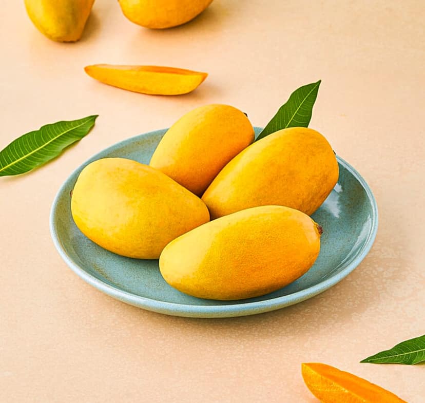 Fresh Kesar mango view 3