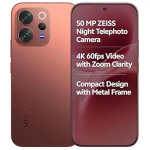 VIVO V70 5G (Passion Red, 8GB RAM, 256GB Storage)