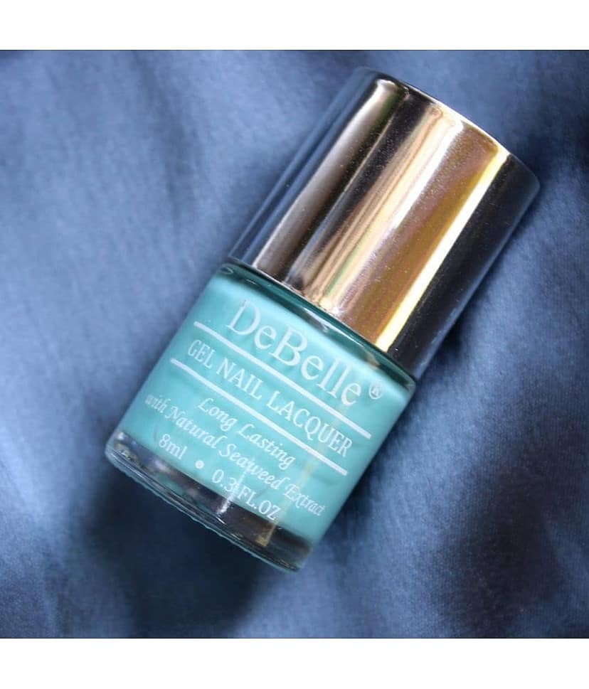 DeBelle Tahiti Teal Glossy Nail Polish 8 ( Pack of 1 ) view 2