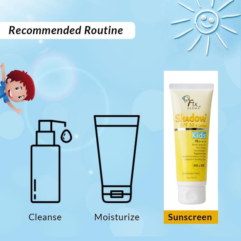 Fixderma Shadow Sunscreen Kids SPF 30+ Lotion view 2