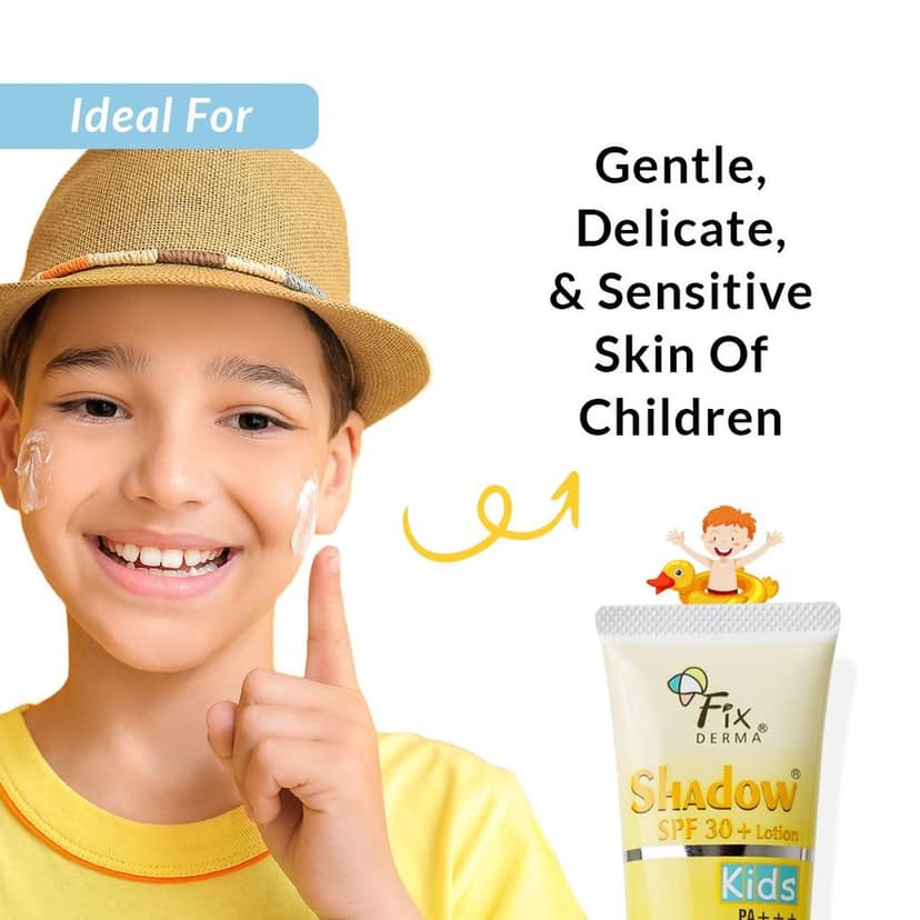 Fixderma Shadow Sunscreen Kids SPF 30+ Lotion view 7