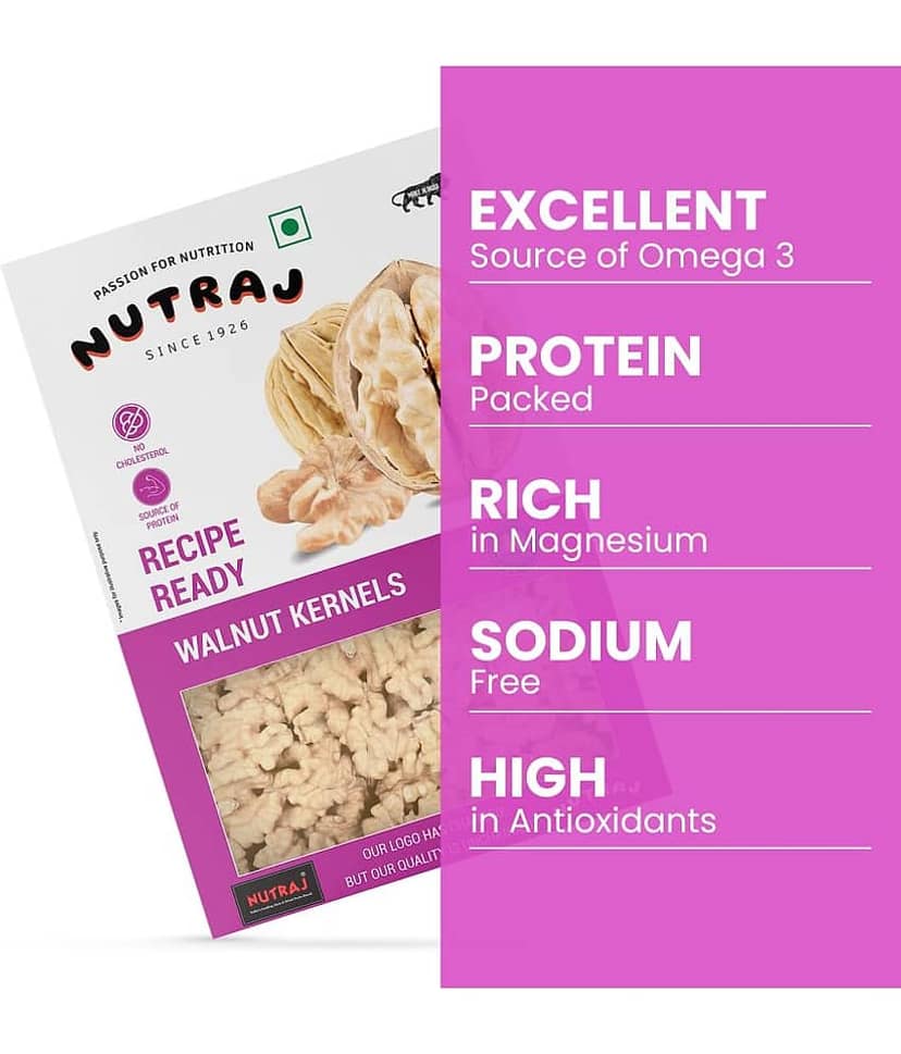 Nutraj Dry Fruits Combo Pack 1 Kg (Roasted Salted Pistachios 250g, California Almondas 250g, Walnut Kenrels 250g, Cashew 250g) view 2