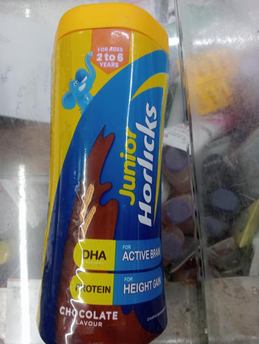 Junior Horlicks Dha active brain Protein height gain