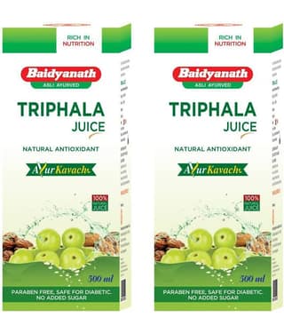 Baidyanath Triphala Juice Liquid 2 l Pack Of 2