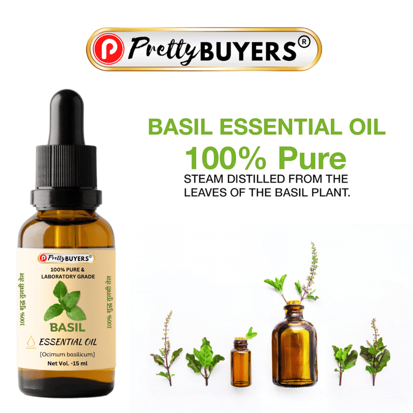 PrettyBUYERS Basil Essential Oil | Tulsi Oil 15 ML (Pack Of 1) view 5
