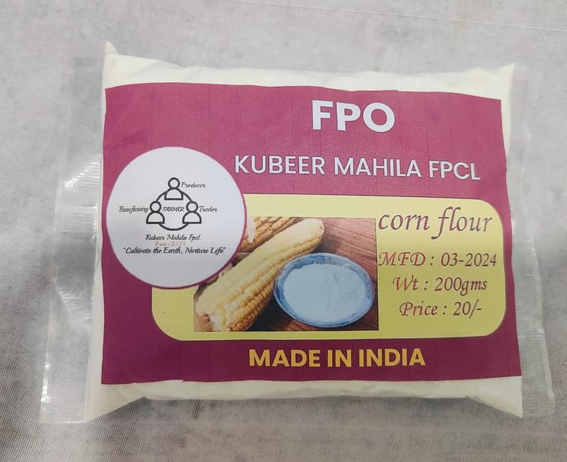 Corn flour view 3