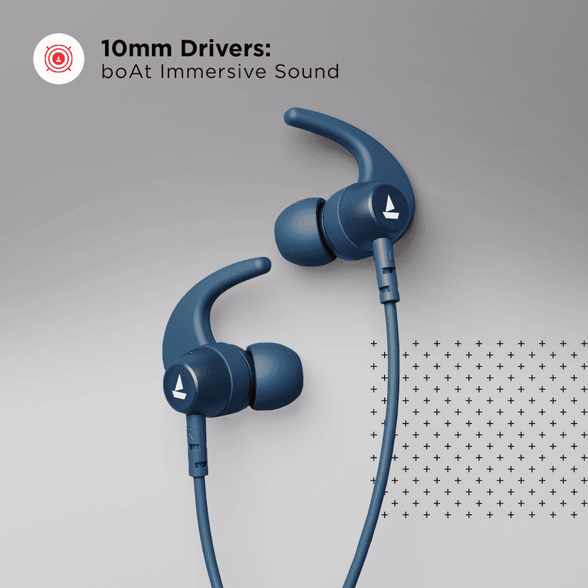 boAt Rockerz 260 | Wireless Bluetooth Earphone with Insta Wake N' Pair, Quad Mics with ENx Technology & ASAP™ Charge Forest Green view 9