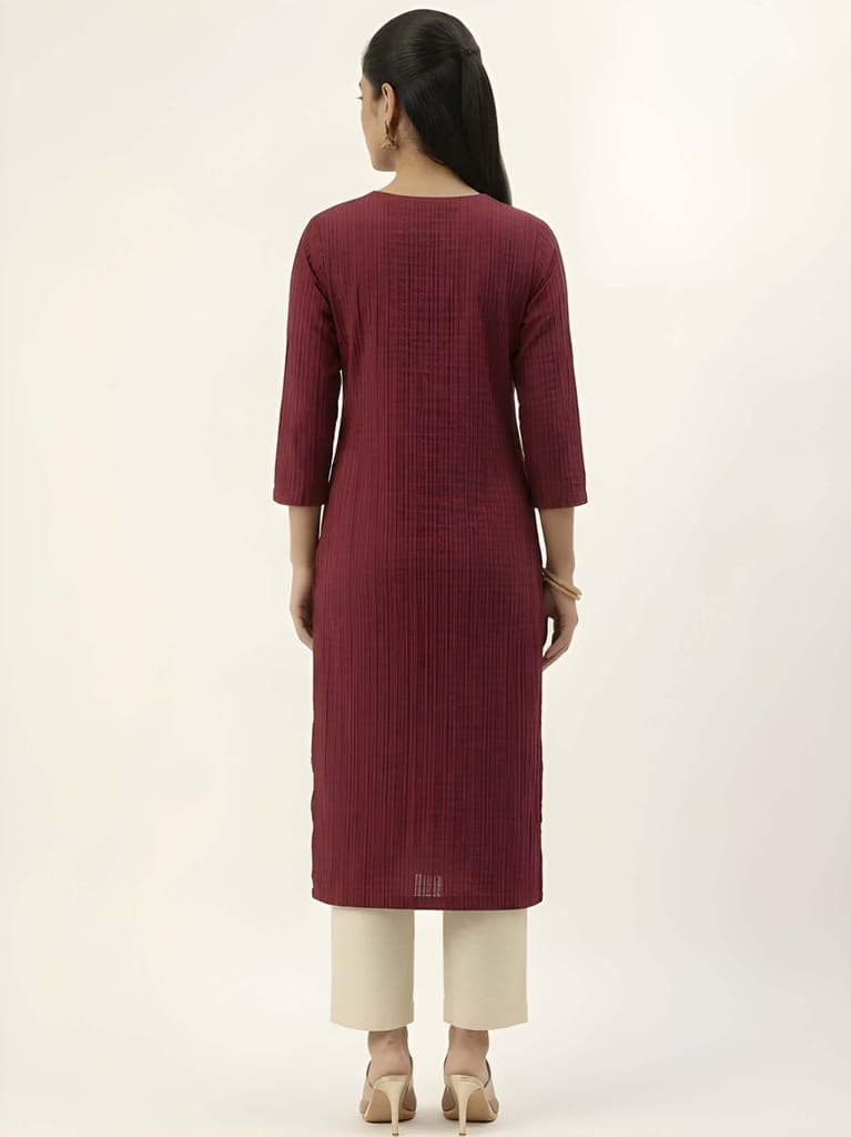 . Fancy Kurti for Women, Beautiful Designer Ethnic Wear, Trendy Traditional Outfit for Casual Wear, Festive Wear and Party Wear view 5