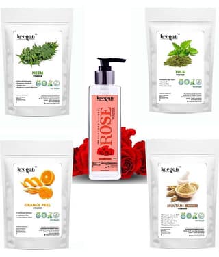 Keegan - Skin Brightening Facial Kit For All Skin Type ( Pack of 5 )