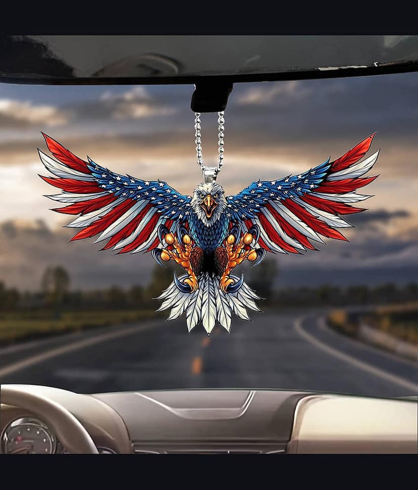 Flenzy Polyresin Car Hanging For Car ( Pack of 1 ) view 2
