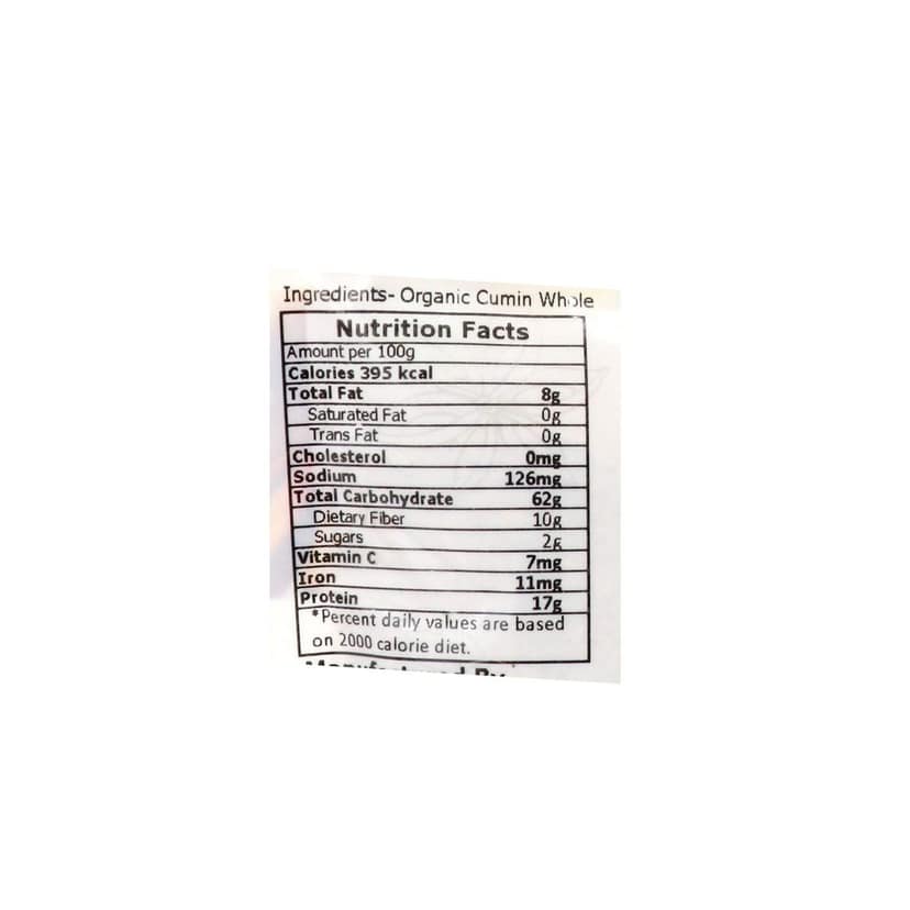 ELWORLD AGRO & ORGANIC FOOD PRODUCTS Cumin Whole/Jeera Seed 100 Gram (Pack of 4) view 3