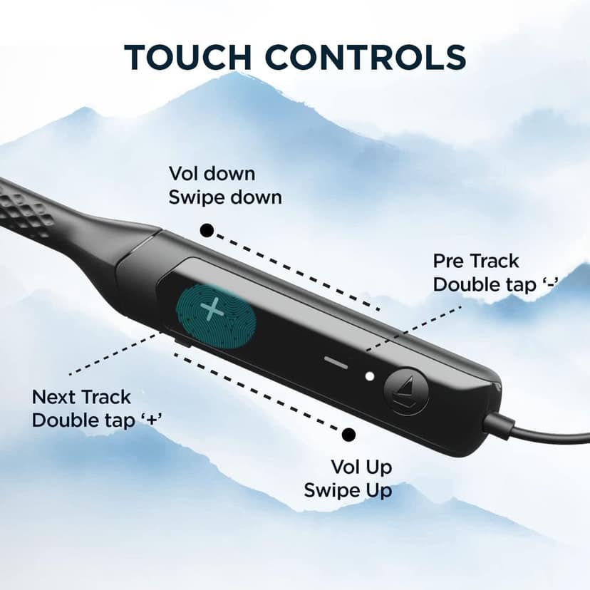 boAt Rockerz Apex Bluetooth in Ear Earphones view 4