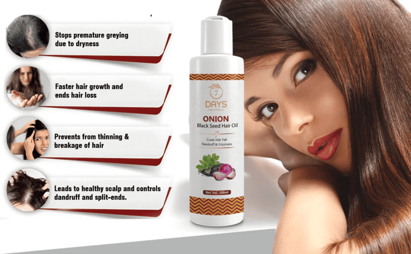 Elegantra Onion Black Seed Hair Oil for Hair Regrowth, Anti Hair Fall & Dandruff Control - 100ml Pack of 1 view 8