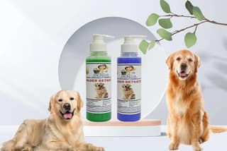 SWACCH Premium Shampoo for Golden Retriever (200ML) (Pack of 2) NEEM ALOVERA & Lavender