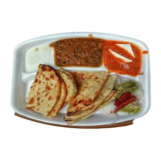 Aloo Naan Thali