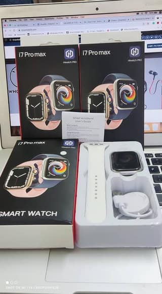i7 Pro Max Smart Watch for Men & Women | Touch Screen Smartwatch | Fitness & Daily Use