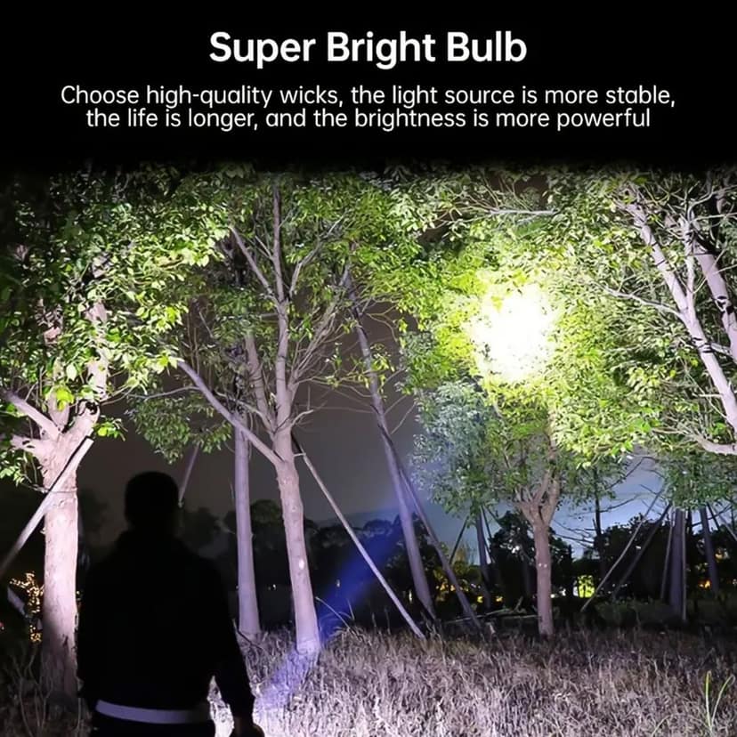 Rechargeable LED Flashlight – Portable 7-LED COB Torch view 3