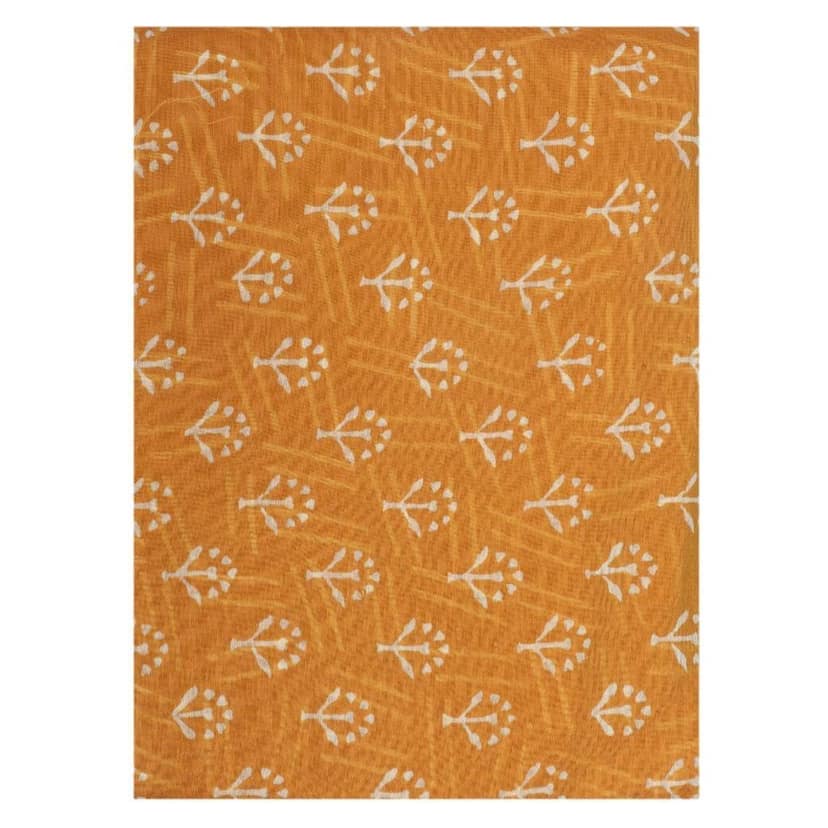 HANDLOOM CHANDERI 03 PCS DABU PRINTED SUIT (SKU - 1RDS01270221 Suit 41) view 3