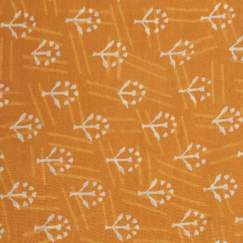 HANDLOOM CHANDERI 03 PCS DABU PRINTED SUIT (SKU - 1RDS01270221 Suit 41) view 4