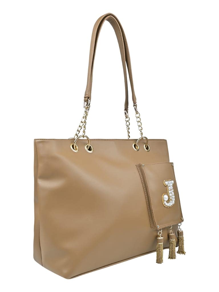 Vdesi Initial Pocket Tote view 2