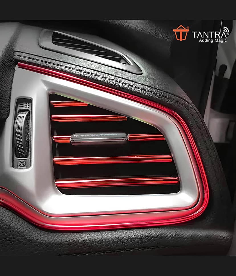 TANTRA Universal Car Air Vent Decoration Trim â Waterproof & Bendable Outlet Protector (Pack of 1)