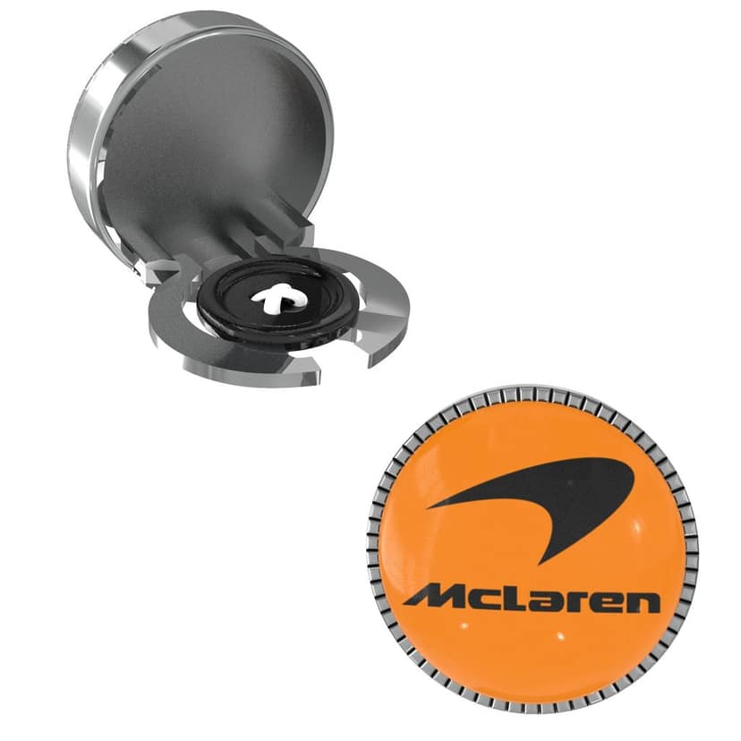 The Smart Buttons - Shirt Button Cover Cufflinks for Men - McLaren Style