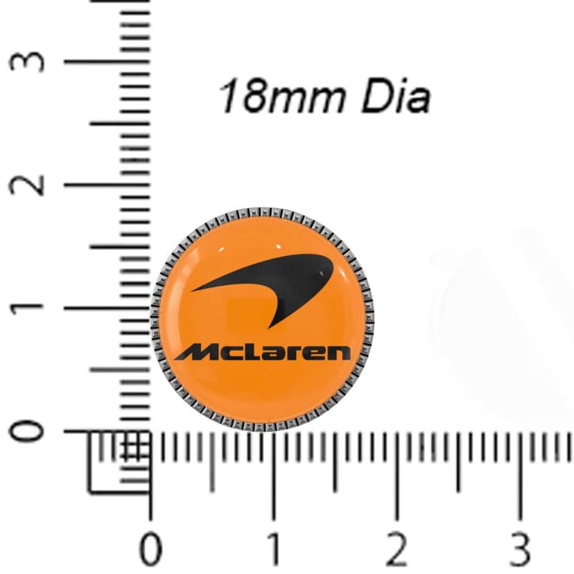 The Smart Buttons - Shirt Button Cover Cufflinks for Men - McLaren Style view 6
