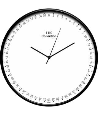 IIK COLLECTION - Circular Analog Wall Clock