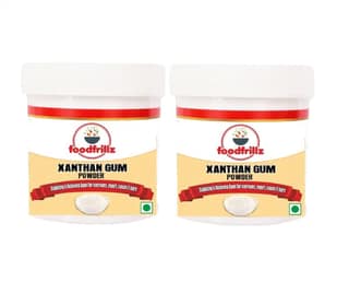 foodfrillz Xanthan Gum Powder, (25 g x 2) Gluten Free additive