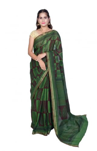 Tribes India Handwoven Cotton Saree 1TTXSARMP17163-22