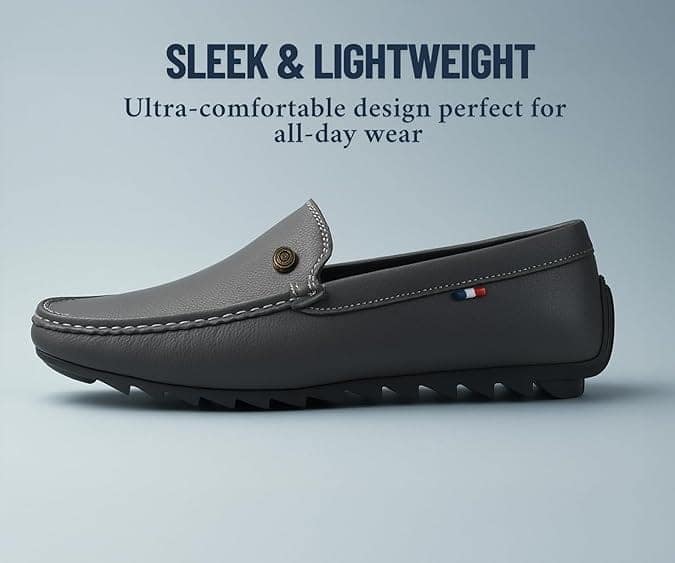 Kraasa Men Stylish Causal Loafers | Premium Outdoor view 2
