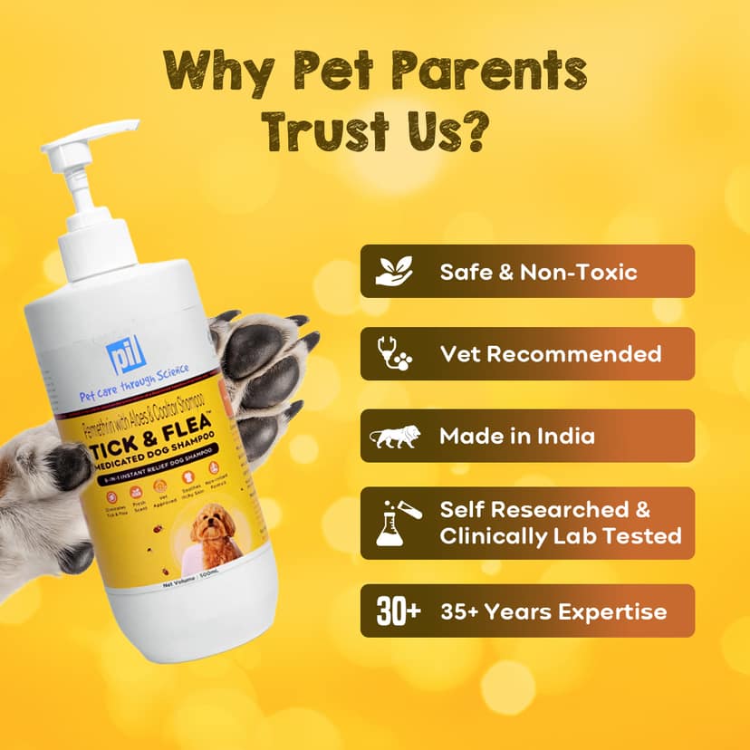 Tick And Flea Dog Shampoo - 500ml view 5