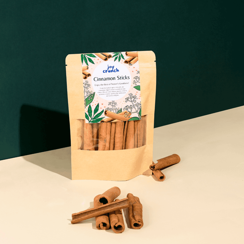 Joy Crunch Premium Cinnamon Stick 100g | Srilankan Cinnamon Sticks Original | Antioxidant Rich & High in Quality | Polished Dalchini Cinnamon Stick view 7