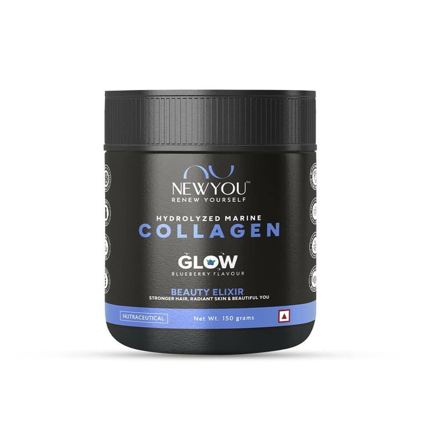 NEWYOU Glow Marine Collagen | Beauty Activator | Stronger Hair & Younger Skin