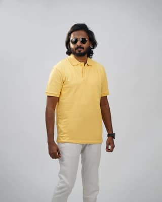 Yellow Polo Tee