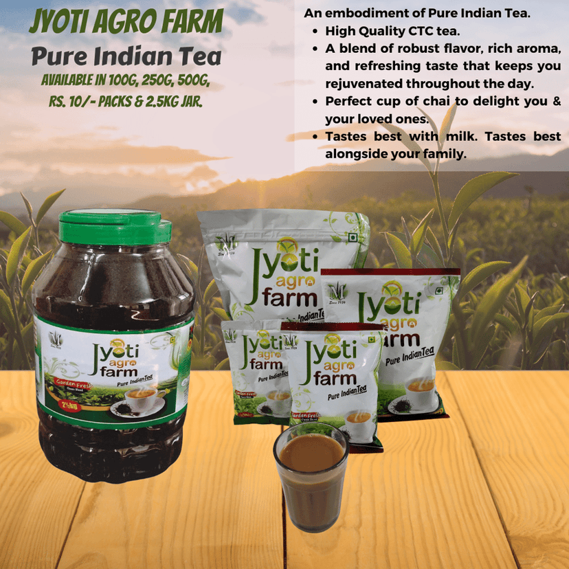 MINTRI TEA- Classic CTC Chai | Jyoti Pure Indian Tea 2.5 kg Jar view 4