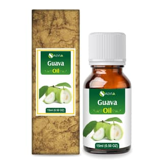 Salvia Guava Oil (Psidium guajava) Carrier Oil for Skincare, Haircare & Massage Lightweight Botanical Oil for DIY Beauty Formulations 15 ml / 0.50 fl oz Salvia Guava Oil (Psidium guajava) Carrier Oil for Skincare, Haircare & Massage Lightweight Botanical