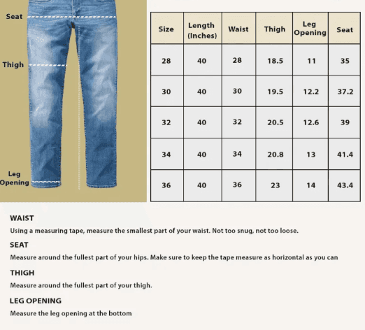 MEN’S 170002 Elegance Blue Tapered Fit Jeans