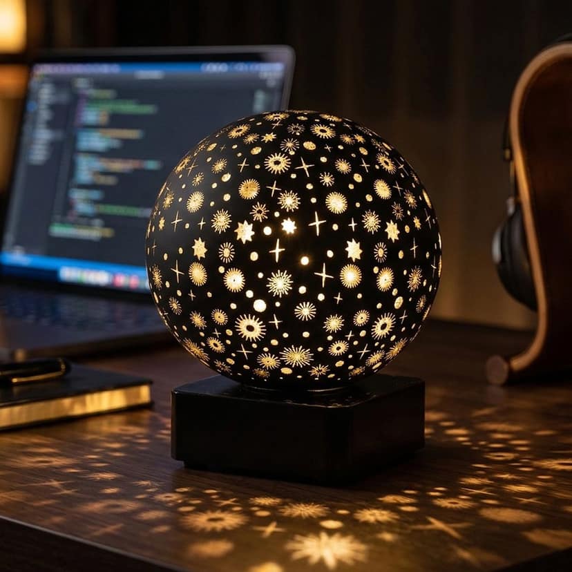 Starry Sky Projector Night Lamp – Ambient LED Lighting view 2