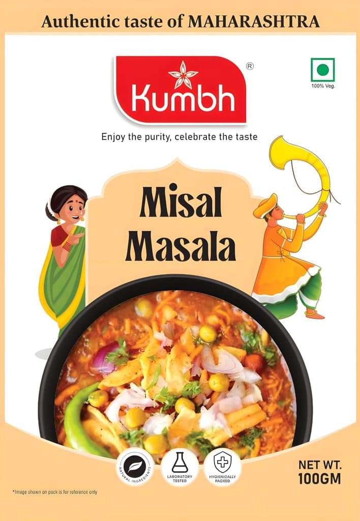 Kumbh Misal Masala 100 Gm/Usal Masala view 5