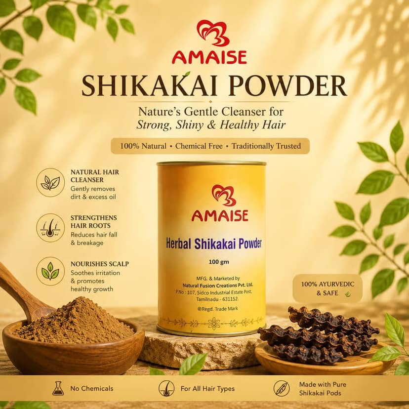 Amaise Shikakai Powder 100 gm view 3