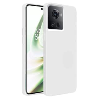 LIRAMARK Liquid Silicone Soft Back Cover Case for OnePlus 10R 5G / 1+10R 5G
