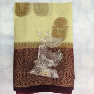 Silk Cotton Saree with Blouse
